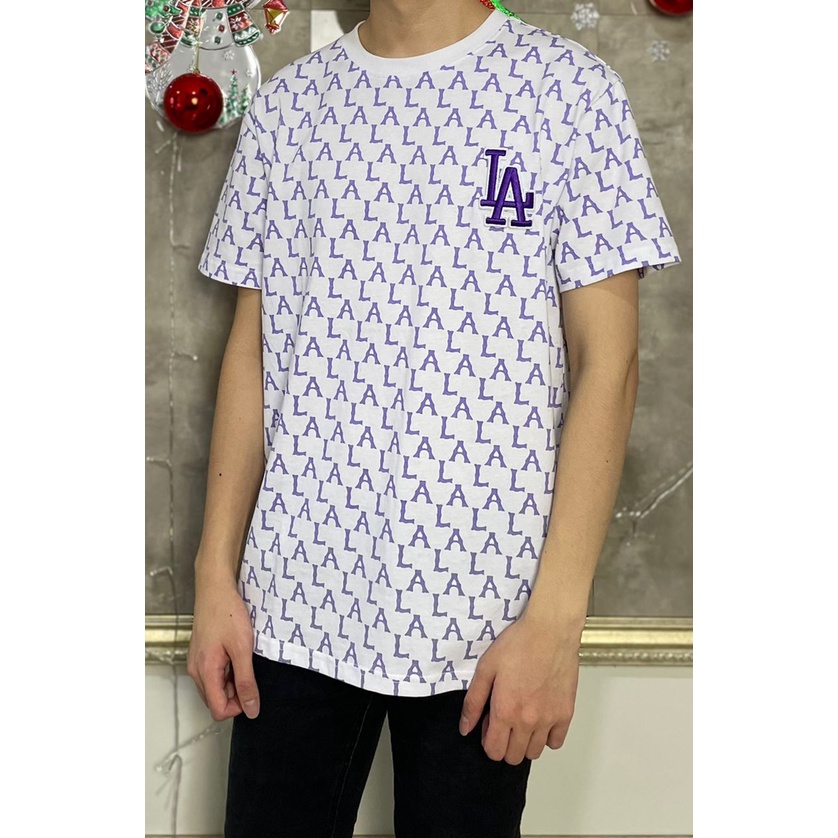 ORIGINAL KOREA MLB NEW YORK YANKEES [UNISEX] Basic Monogram All-over short  sleeve T-shirt