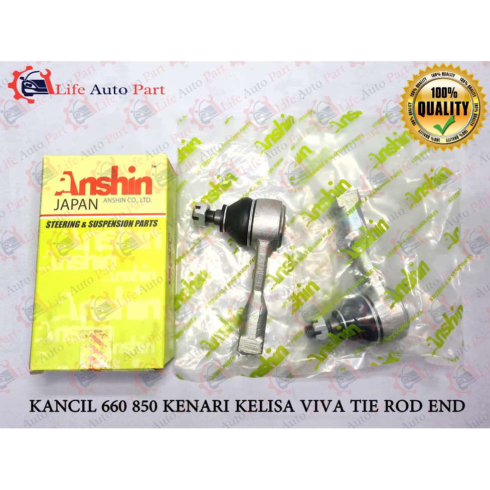 Anshin Japan Tie Rod End KANCIL 660 850 KENARI KELISA VIVA 660 850 1.0