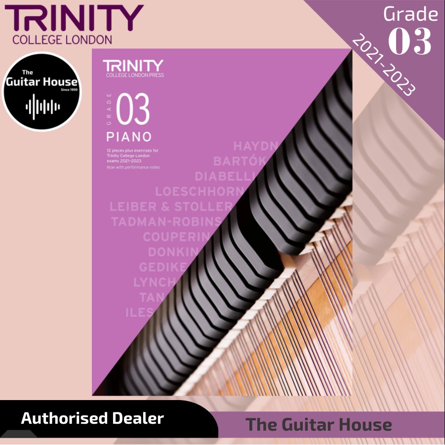 Trinity College London Piano Exam Pieces Plus Exercises From 2021 Grade 3: 12 Pieces Plus Exercises For Trinity College London Exams 2021-2023 : Trinity College London - 9