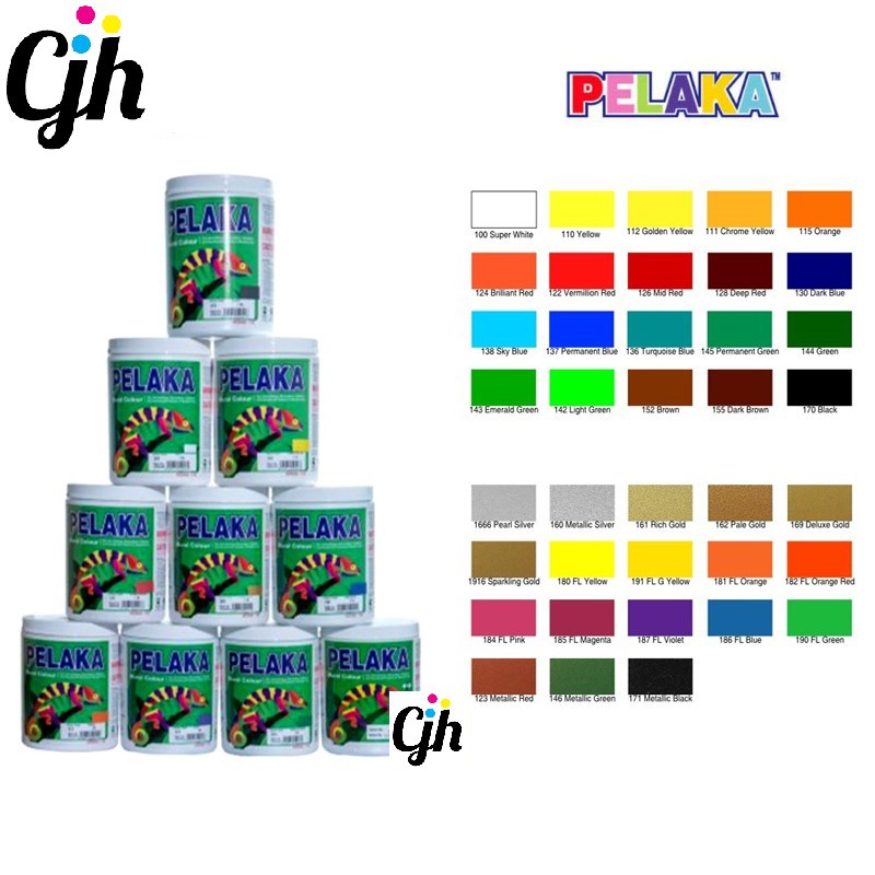 Pelaka Mural Colour Paint 1 kg | Shopee Malaysia