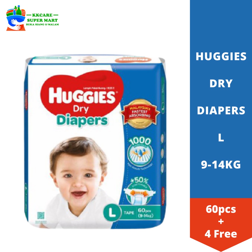 Huggies diapers 9 hot sale to 14 kg