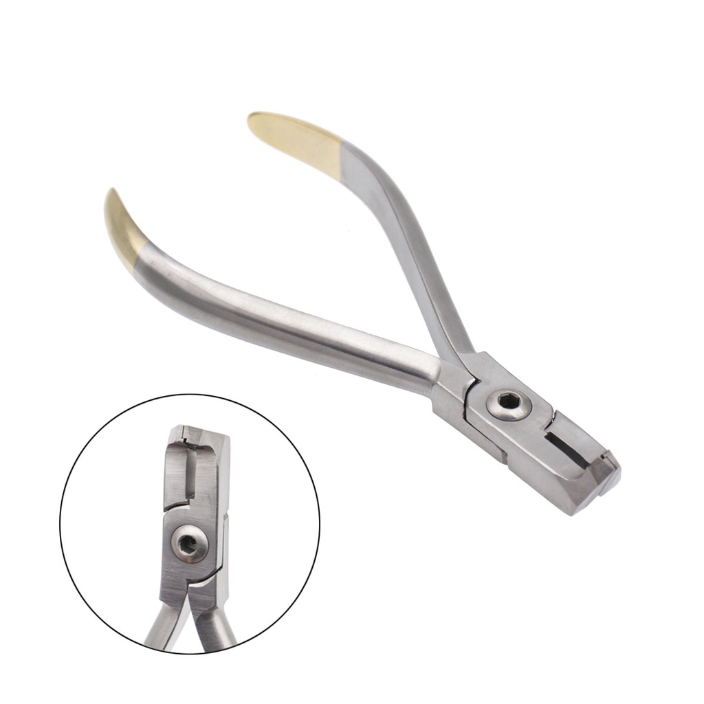 Distal End Cut Plier, Hold & Cut Hard and Soft Wire Orthodontic Cutter
