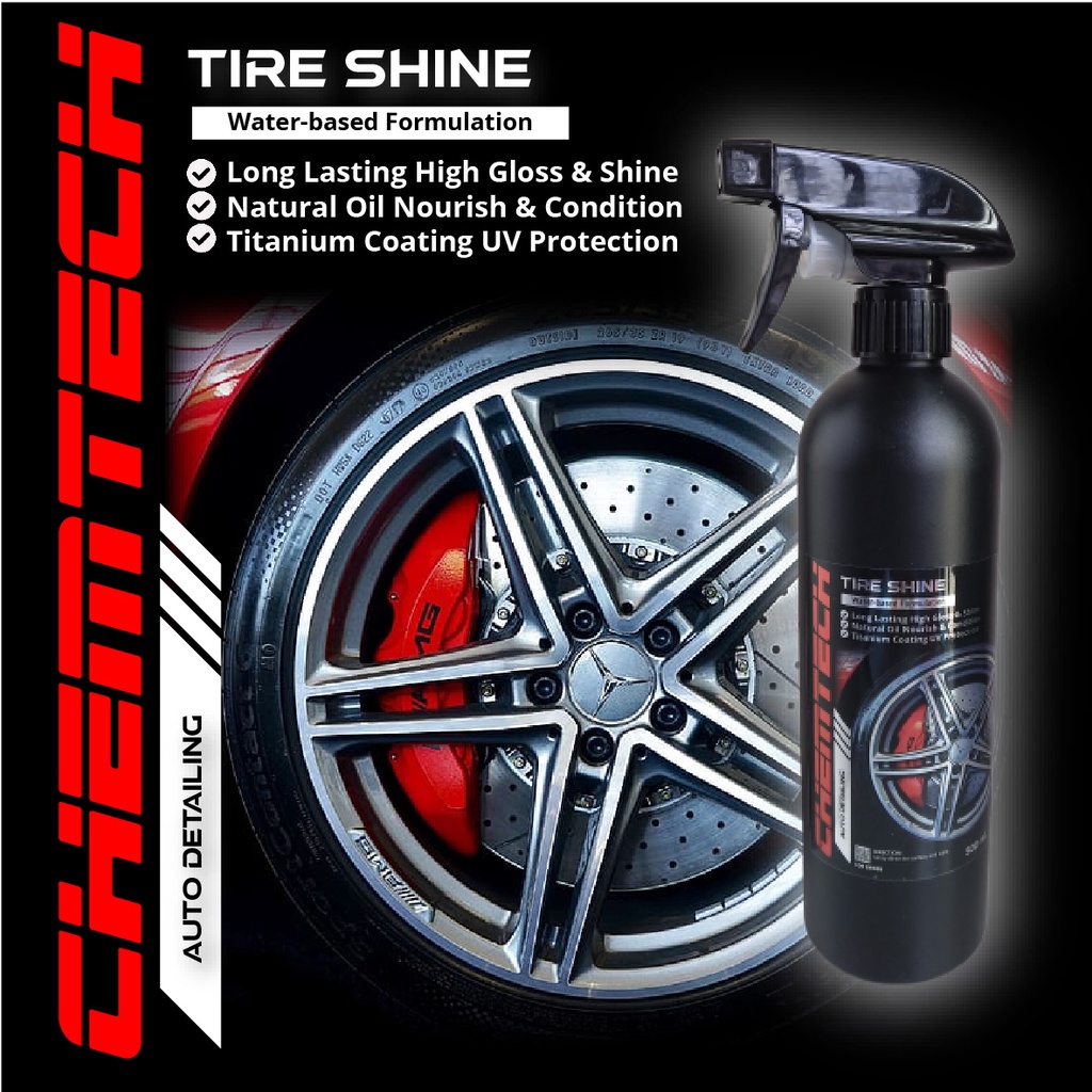 Nanotechnology Tire Shine - Nanox