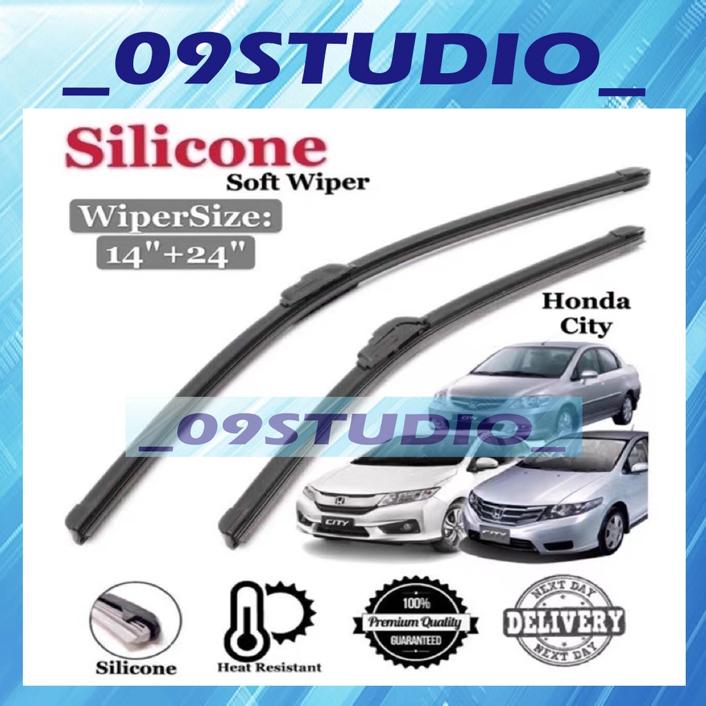 Honda City Silicone Soft Wiper Shopee Malaysia