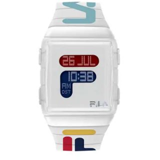 FILA DIGITAL 38 105 007 WHITE UNISEX WATCh Shopee Malaysia