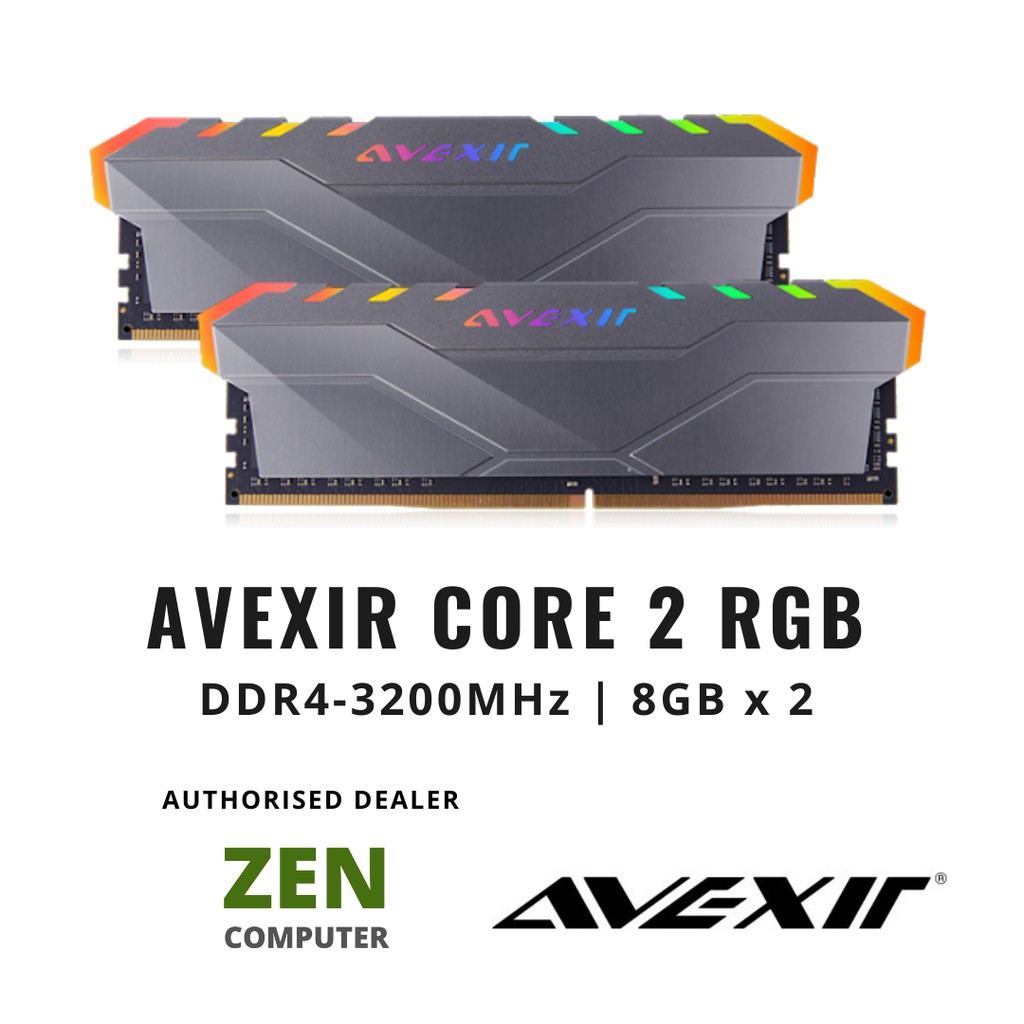 2666mhz Ddr4 Avexir Core HOT Avexir Ddr4 2666 Cl15 Rgb Avexir Ddr4