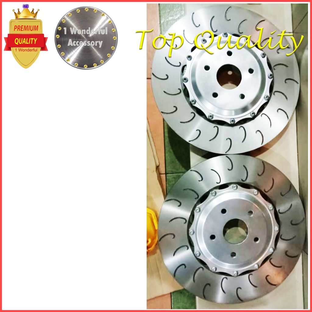 (05set2) New disc / rotor only for Brembo 6 pots caliper. estima