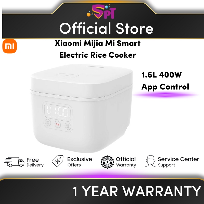 Xiaomi Mijia Smart Rice Cooker 1.6L works with Mijia APP Control 400W