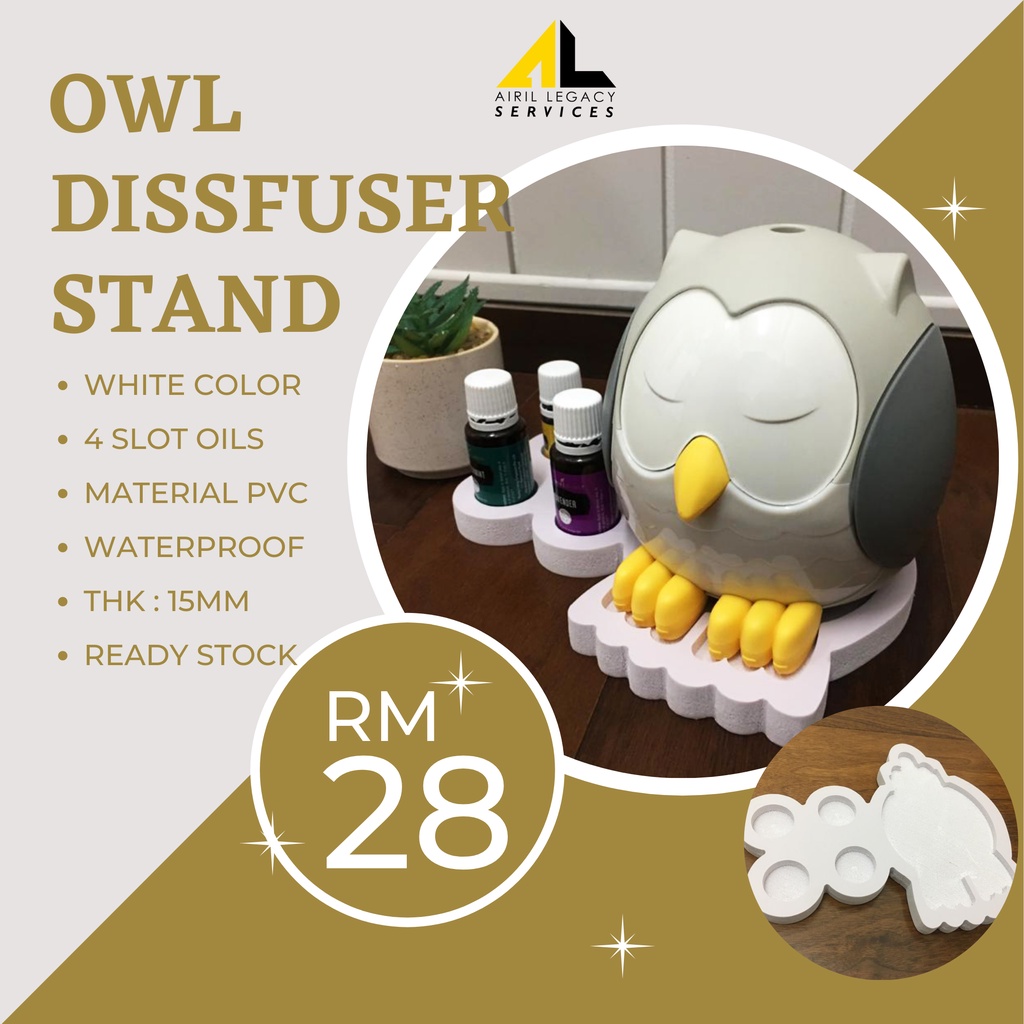 YOUNG LIVING RACK YOUNG LIVING OWL DIFFUSER DISPLAY RACK / STAND RAK ...