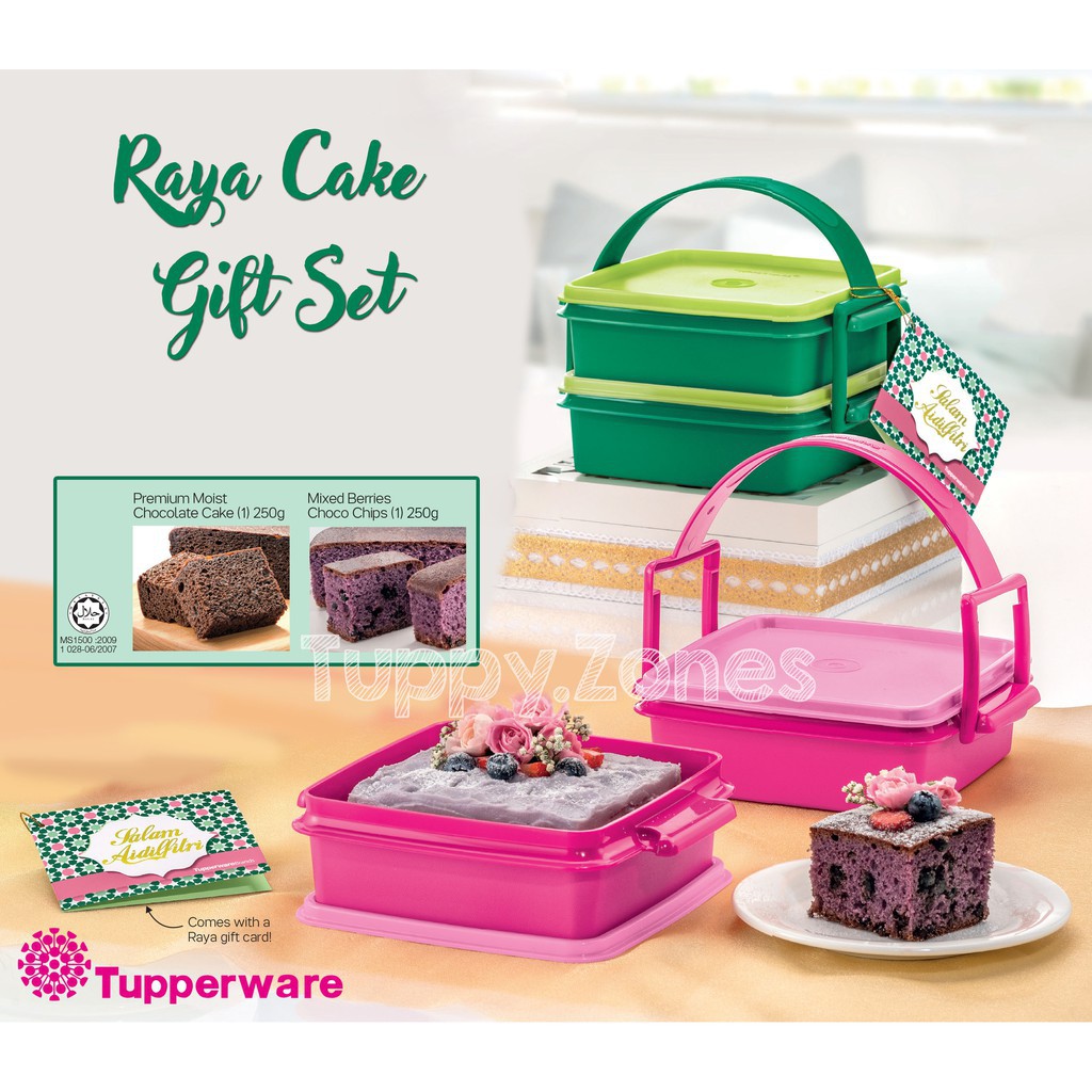 Tupperware Raya gift (green) | Shopee Malaysia
