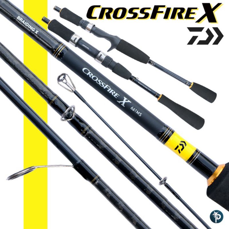 DAIWA rod Daiwa 2018 CROSSFIRE X 562MB 6-15LB CASTING ROD