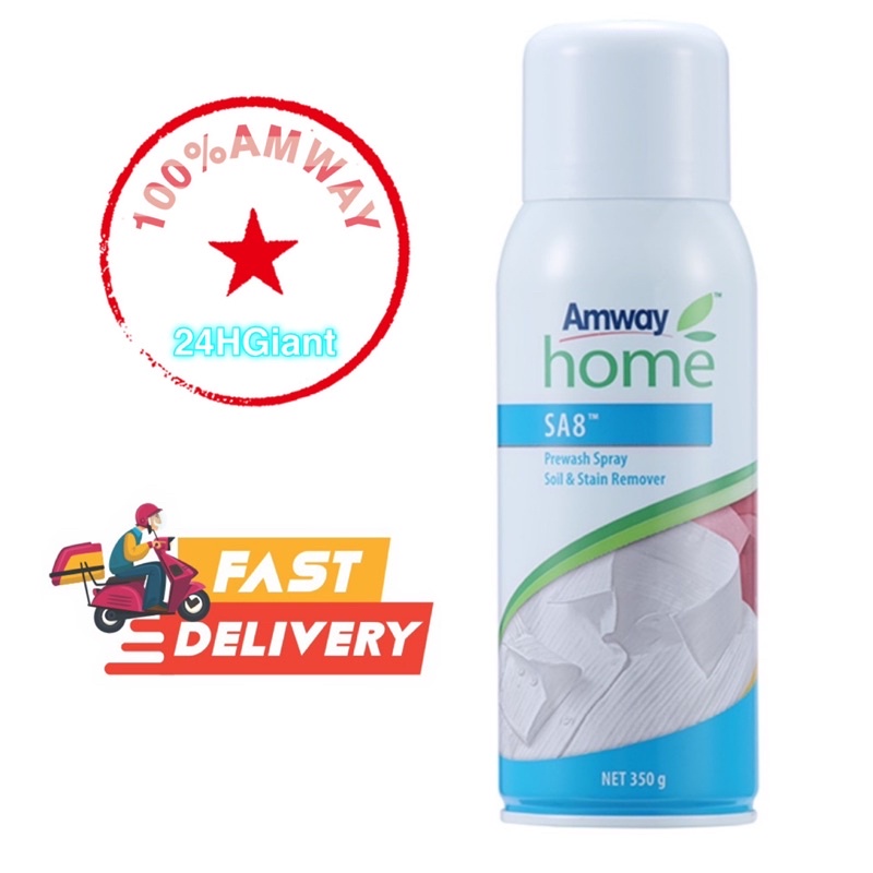 AMWAY SA8 PreWash Spray Soil & Stain Remover 350g Shopee Malaysia