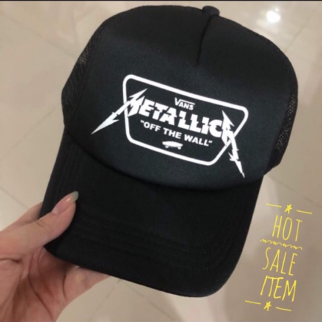 Vans metallica outlet trucker