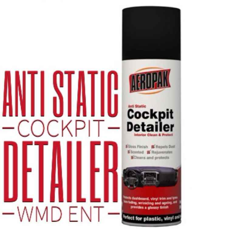 Aeropak Anti Static Dashboard Polish Interior Clean & Protect ( Cockpit