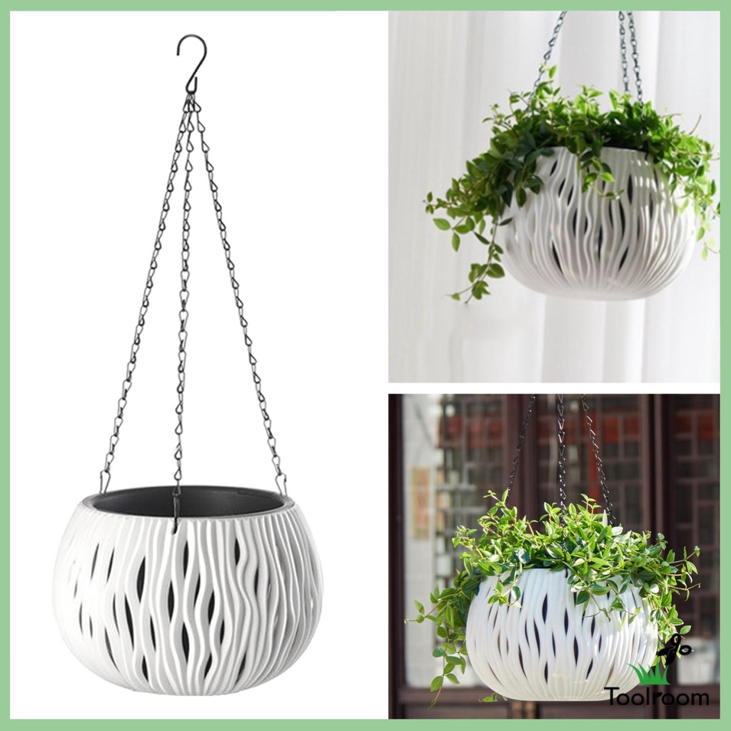 Hanging Basket pots Self Watering Hanging Pots for Outdoor Plants ...