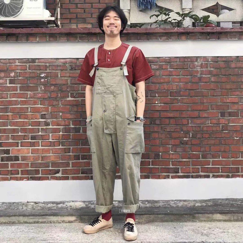 Japanese Version Nigel Cabourn LYBRO Overalls Jumpsuit Shawn Men