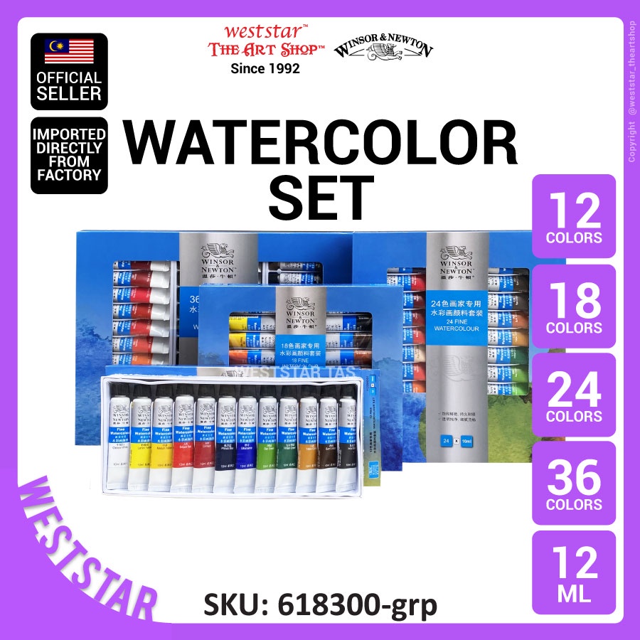 Winsor & Newton Watercolor Set