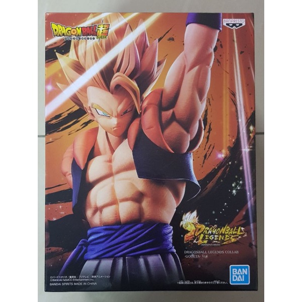 Figurine Dragon Ball Banpresto – Gogeta, Collab Legend, état Bon, PVC