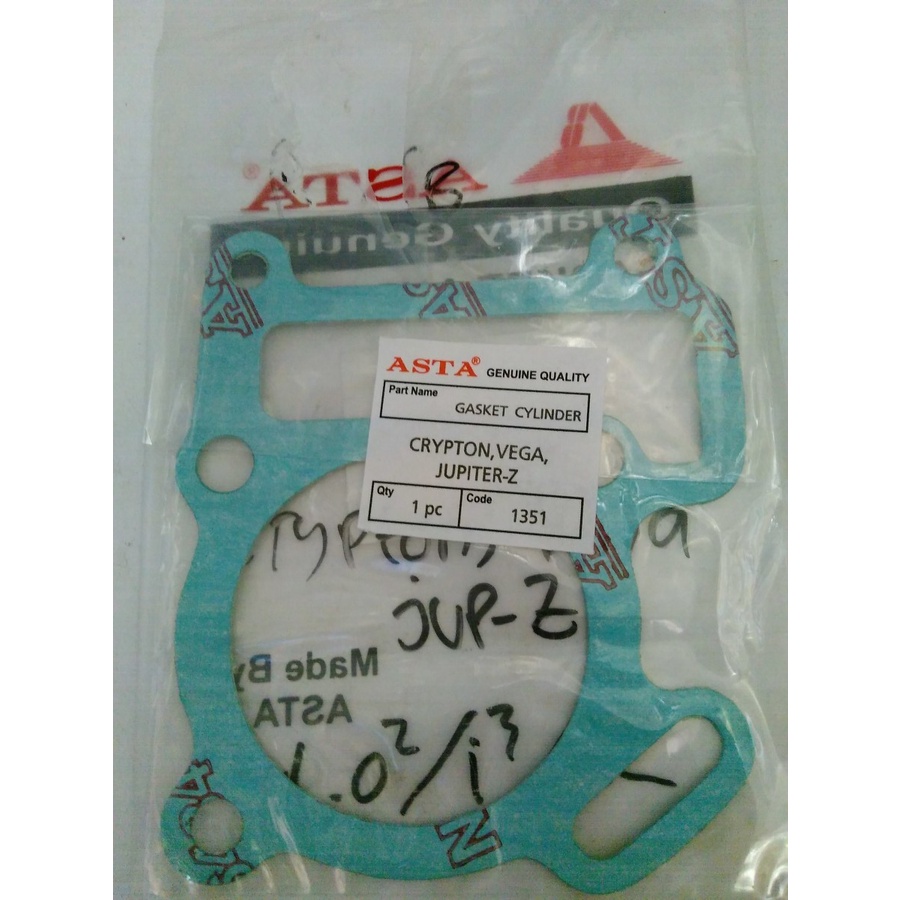 Gasket Tp Gasket Packing Cylinder Block Boring Crypton Vega Jupiter Z