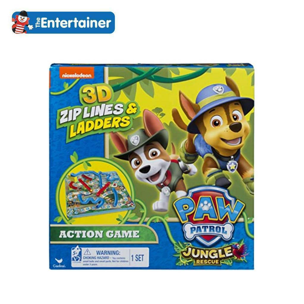 Paw patrol 3d store zip lines and ladders