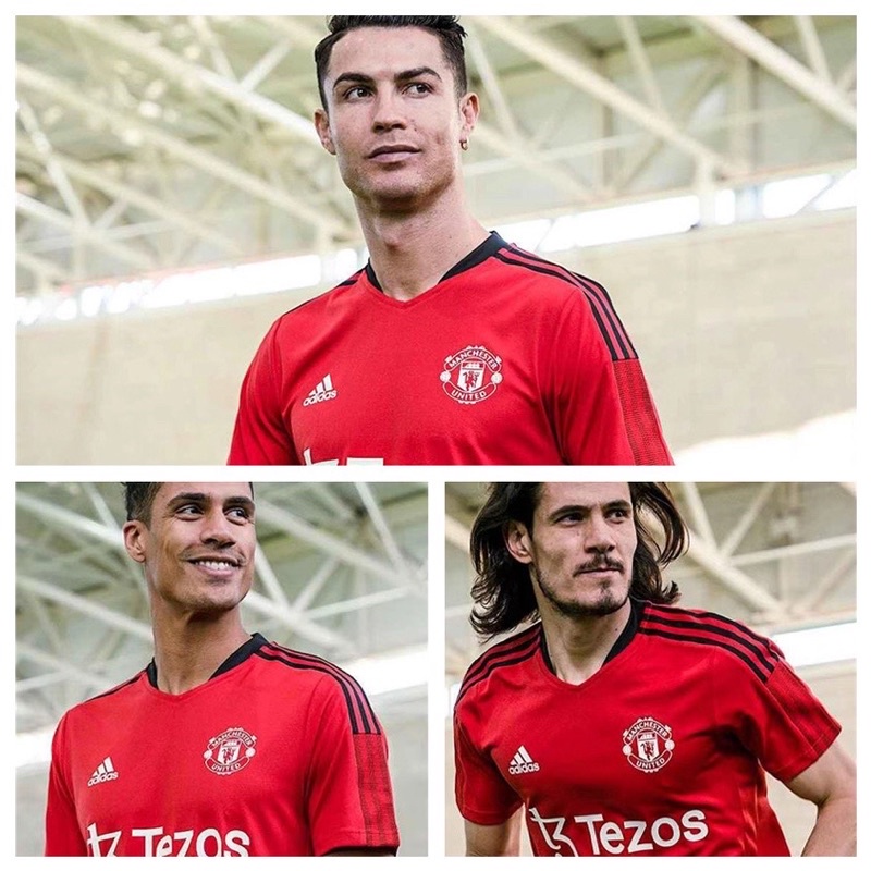 Jersey Man United Training kit Tezos 22/23 player issue Shopee Malaysia