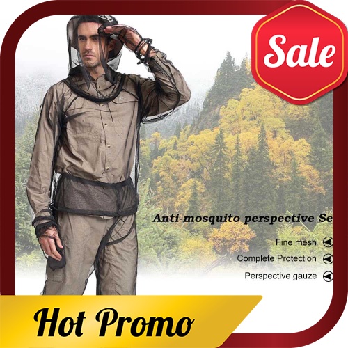 Combinaison Anti-moustique En Maille - Veste, Pantalon, Gants Et Chaussettes Pour Extérieur