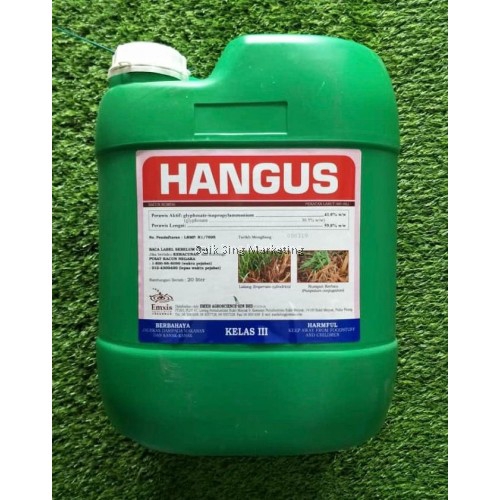 20L Touch Up Glyphosate 41% Herbicide Racun Rumput