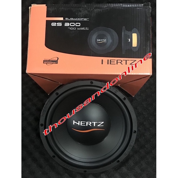 Hertz best sale 10 subwoofer