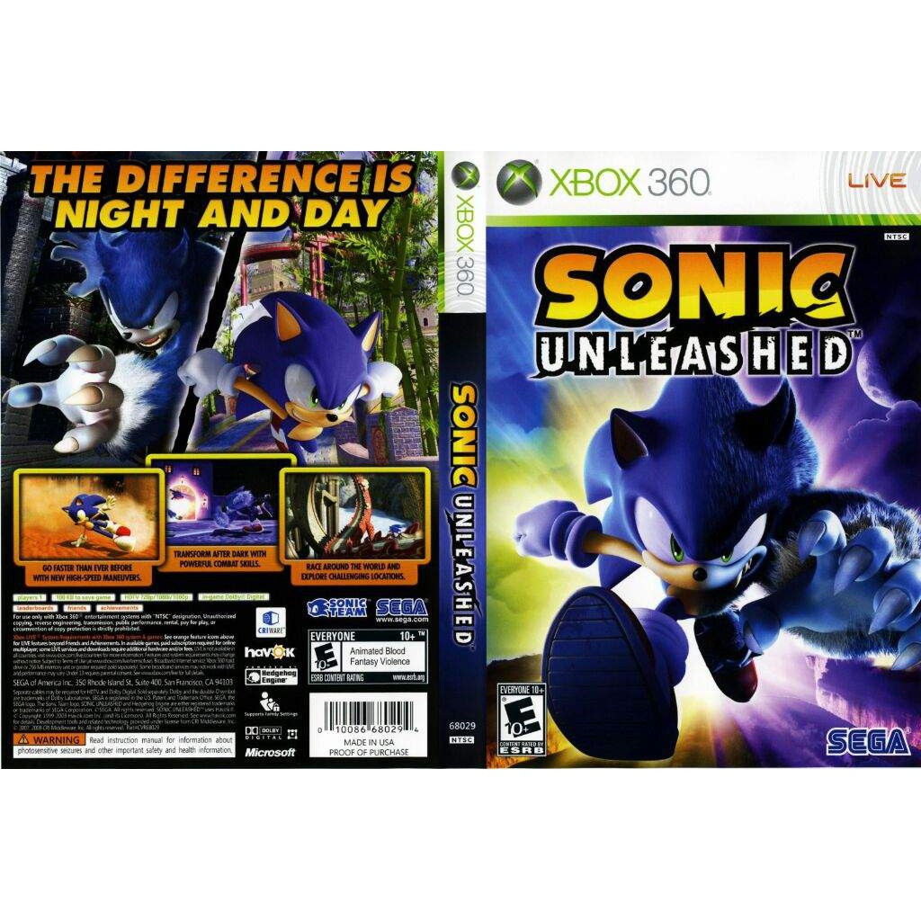 Sonic unleashed xbox sales one digital download