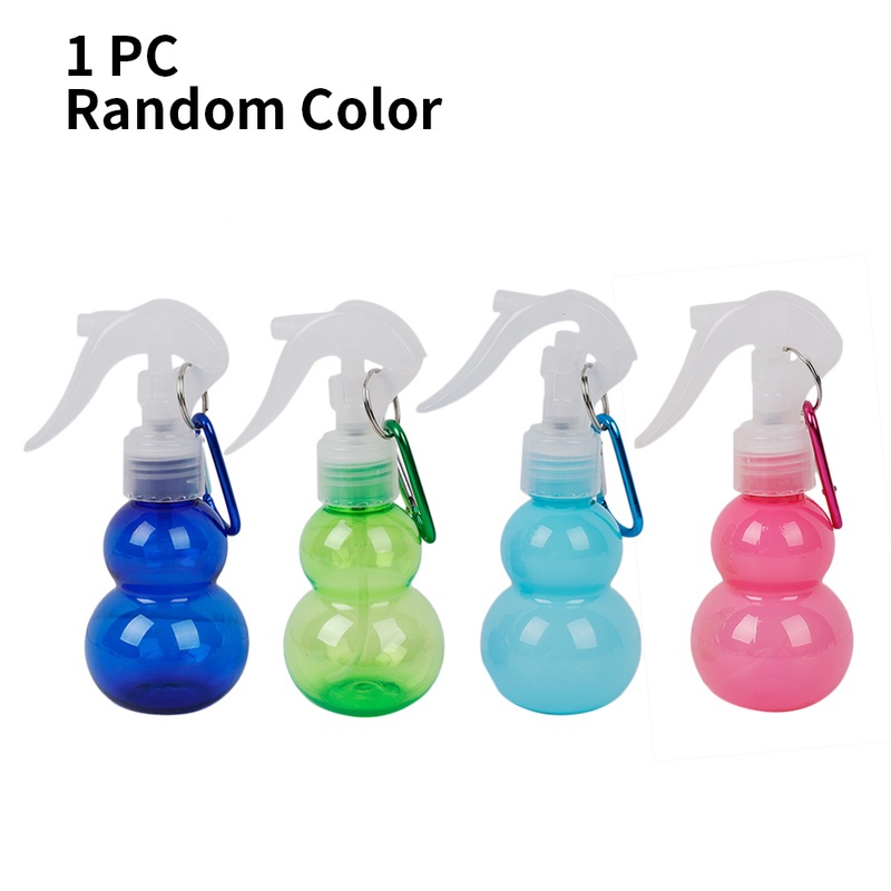 50/60/100ML Portable Flip Spray Bottle with Hook/ Press Trigger Head