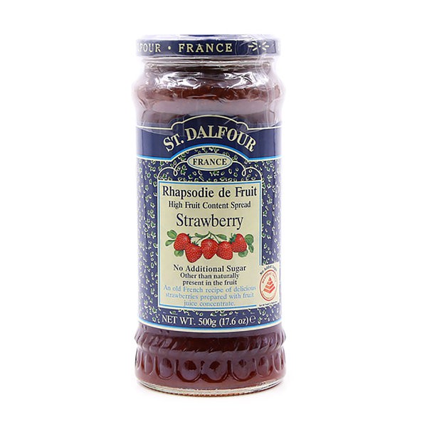 ST. DALFOUR Assorted Jam 500g (Strawberry / Blueberry / Four Fruits ...