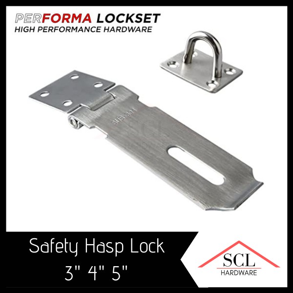 PERFORMA Safety Hasp Lock (3" 4" 5") Shopee Malaysia