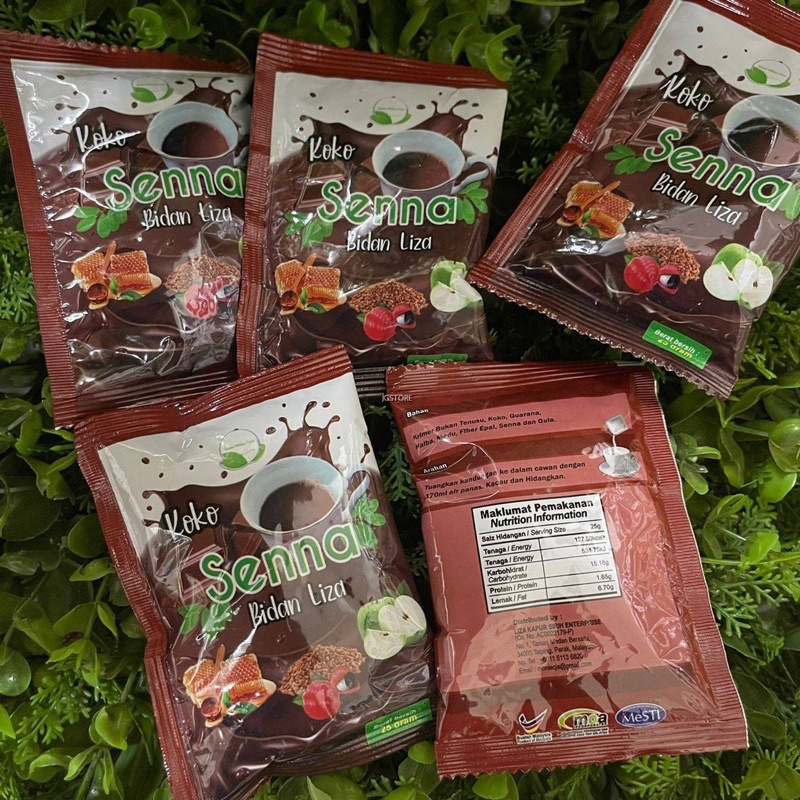 Bidan Liza Kopi Papan Senna | KOKO SENNA | TEA LEMON SENNA | Vanilla ...