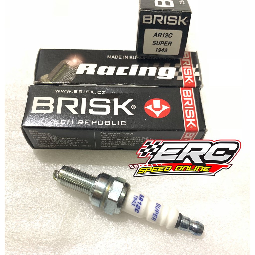 Brisk Copper Racing Spark Plug for Y15 LC135 NVX VF3I EX5 RFS150
