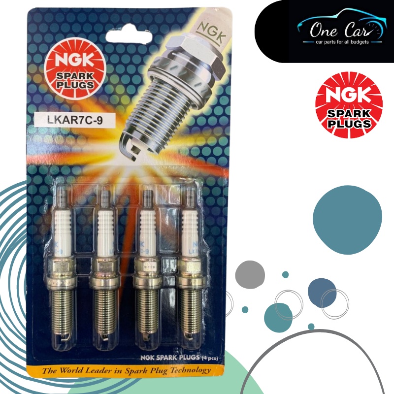 NGK Spark Plug Proton Iriz ,Persona VVT ,Saga VVT (LKAR7C9) Shopee