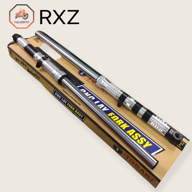 Tobaki RXZ New CNC Lay Front Fork Set 100% Original Tobaki RXZ Absorber ...