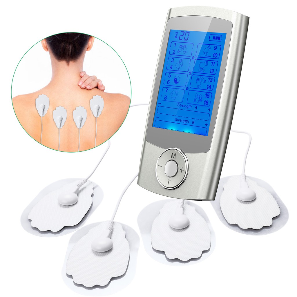 Tens 7000 Digital Tens Unit with Accessories and 48 Electrode Pads - Tens Unit Muscle Stimulator for Back Pain Relief, General Pain Relief, Neck