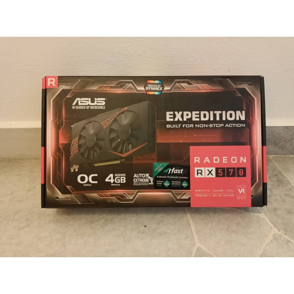 Asus expedition radeon online rx 570 oc edition