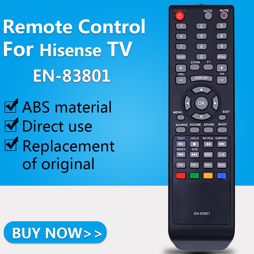 Hisense EN-83801 New Original LCD LED TV HDTV Remote Control