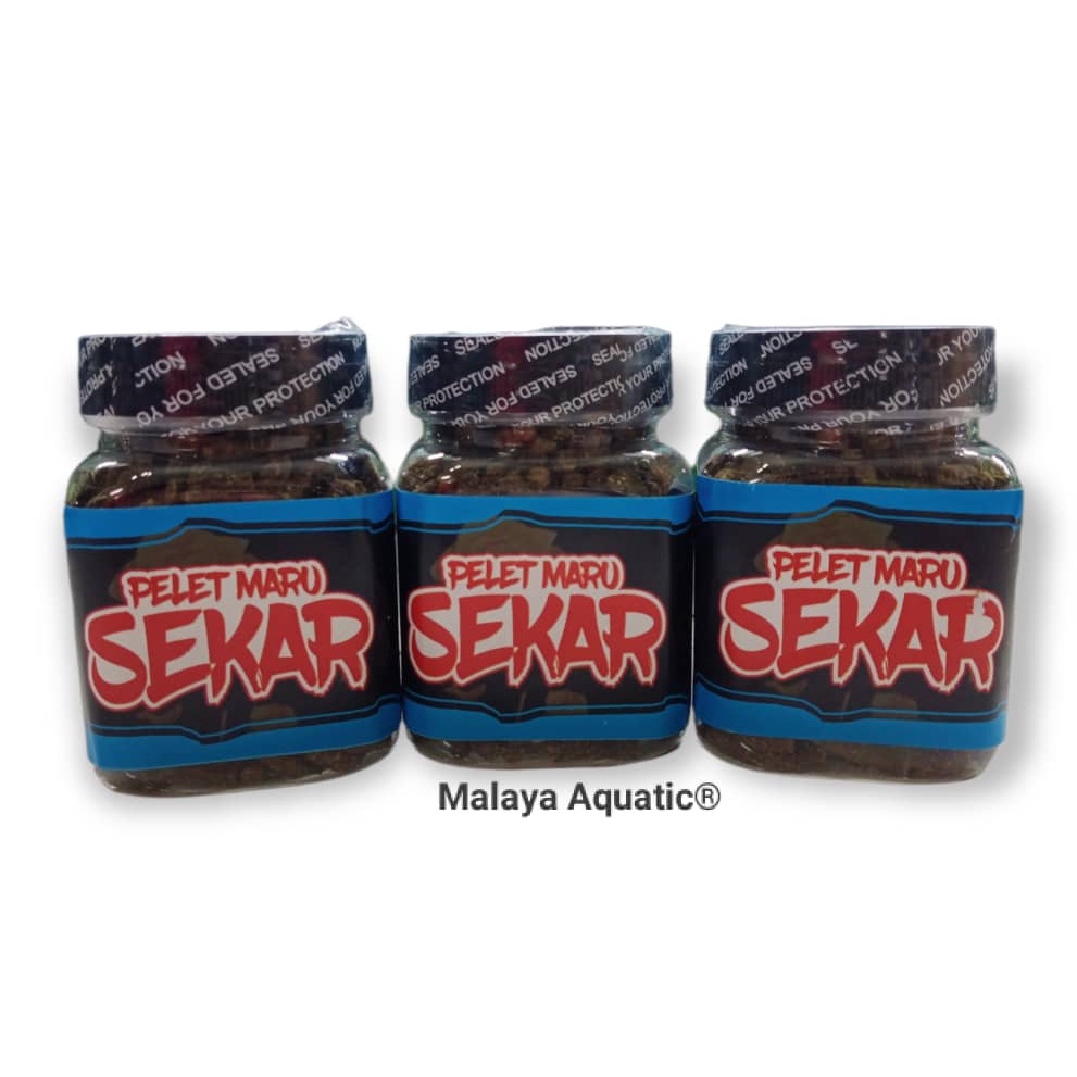 PELET MARU SEKAR [Pellet For Channa][ Makanan Channa][Pellet Khas Untuk ...