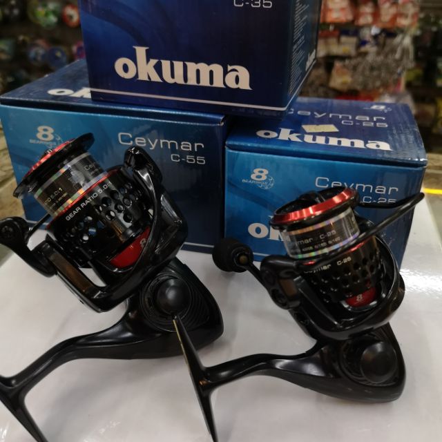 okuma ceymar c 35 Spinning Reel- C-2000A| Shark River Mail Order The baitfeeding system incorporates a secondary micro Kołowrotek Okuma Ceymar XT CXT-35