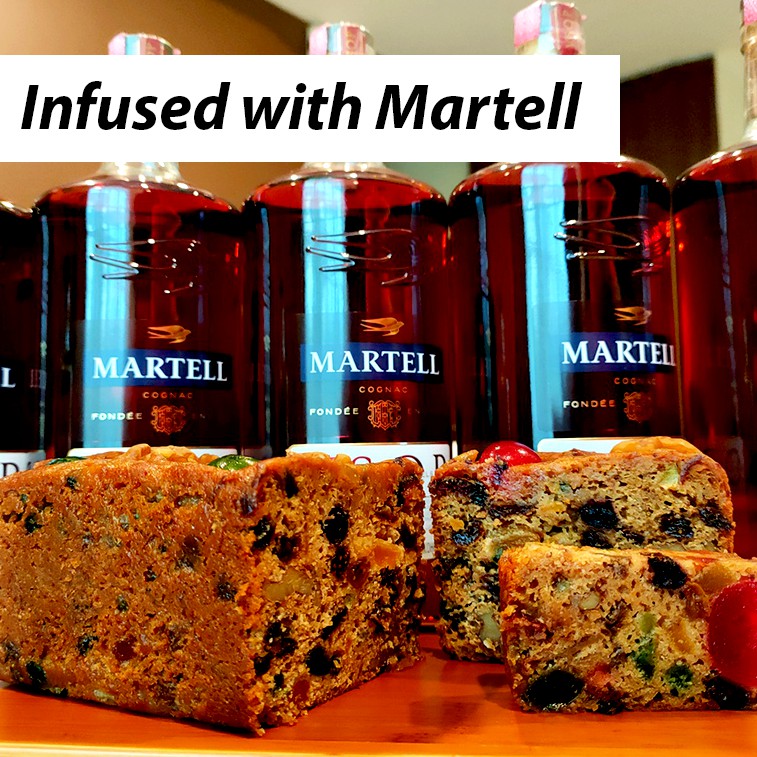 [Ready Stock] Premium Brandy Fruit Cake (Homemade) NonHalal Shopee