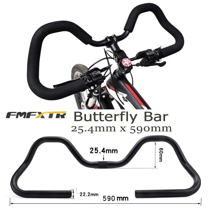 Butterfly cheap bar bicycle