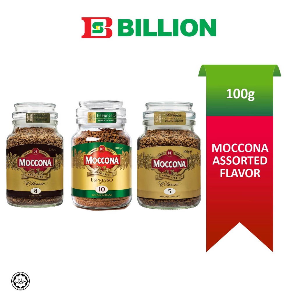 MOCCONA Freeze Dried Instant Coffee Jar 100g ( Assorted Flavour