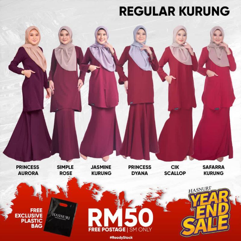 HASNURI KURUNG RM50 NEW DESIGN | Shopee Malaysia