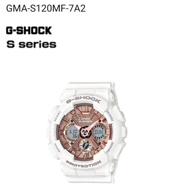 2YEARS WARRANTY] Casio G-Shock GMA-S120MF-7A2 Original Unisex