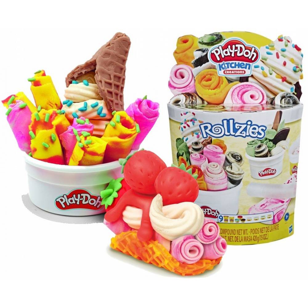 Brand New PLAY DOH Kitchen Creations Ice Cream Party Set Ice Cream Desert  Set