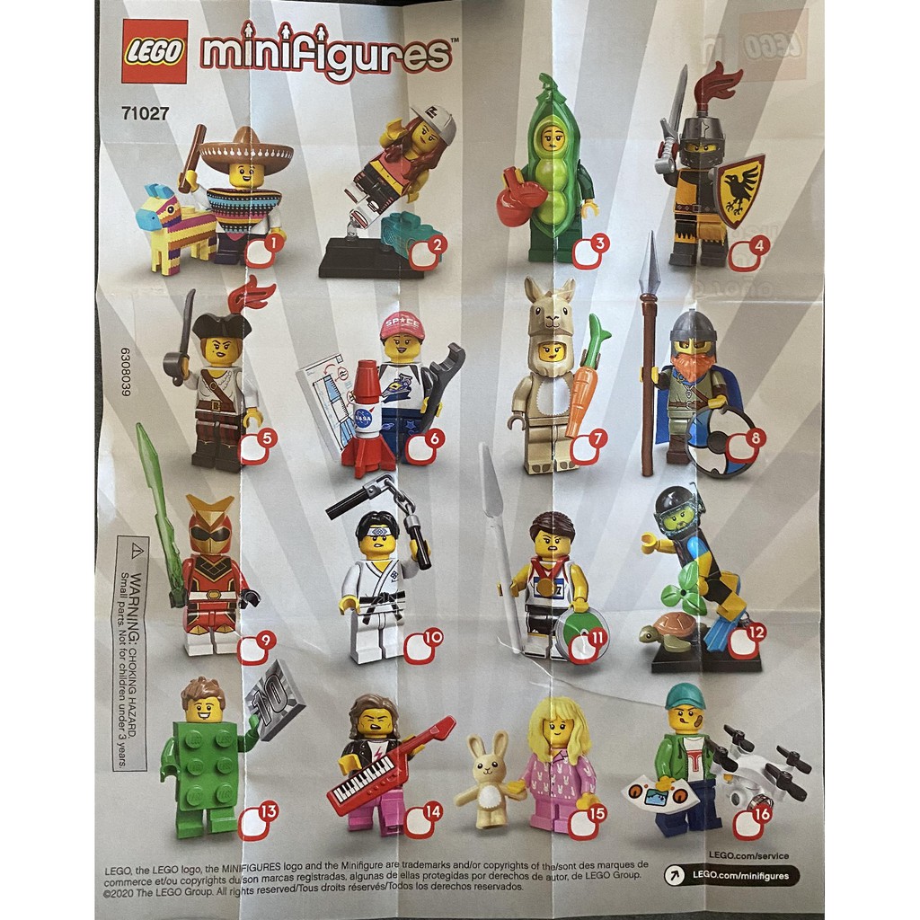 [BOB] 71027 Original LEGO Minifigures Series 20 New MISB | Shopee Malaysia