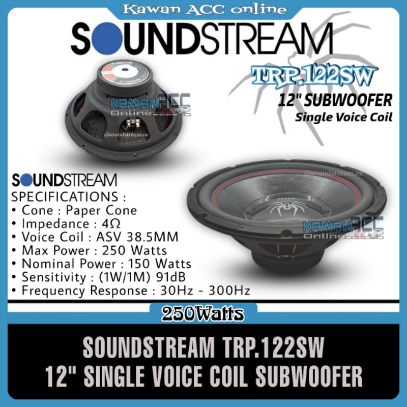 Soundstream 12 subwoofer fashion