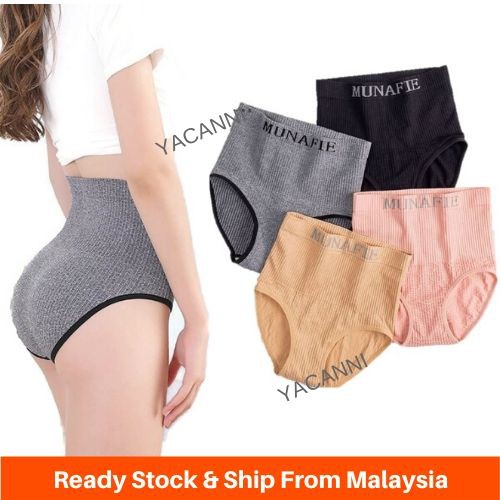 READY STOCK Japan MUNAFIE Premium High Waist slimming Shaping Panty